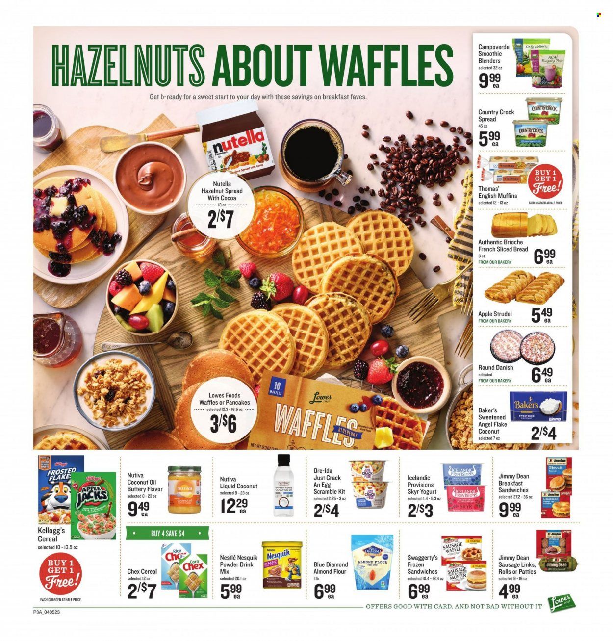 Lowes Foods (NC, SC) Weekly Ad Flyer Specials April 5 to April 11, 2023