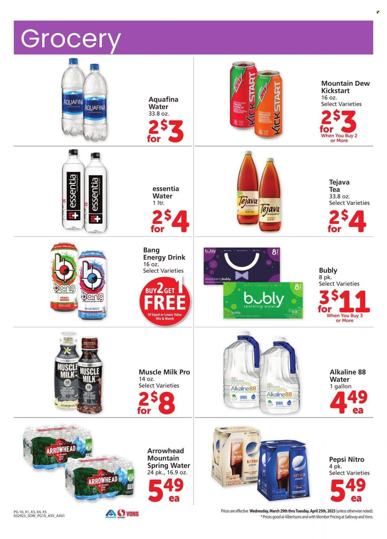 Vons (NV) Weekly Ad Flyer Specials March 29 to April 25, 2023