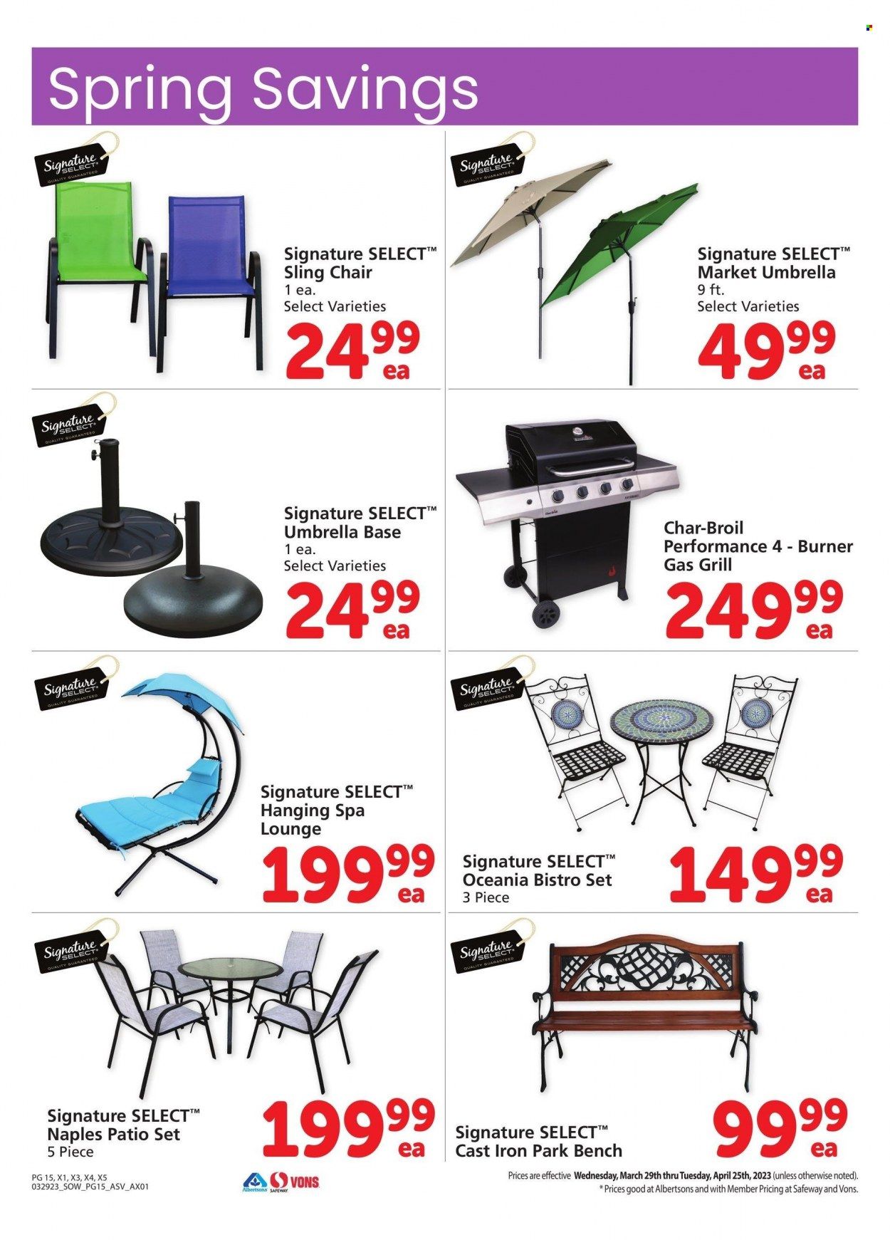 Vons (NV) Weekly Ad Flyer Specials March 29 to April 25, 2023