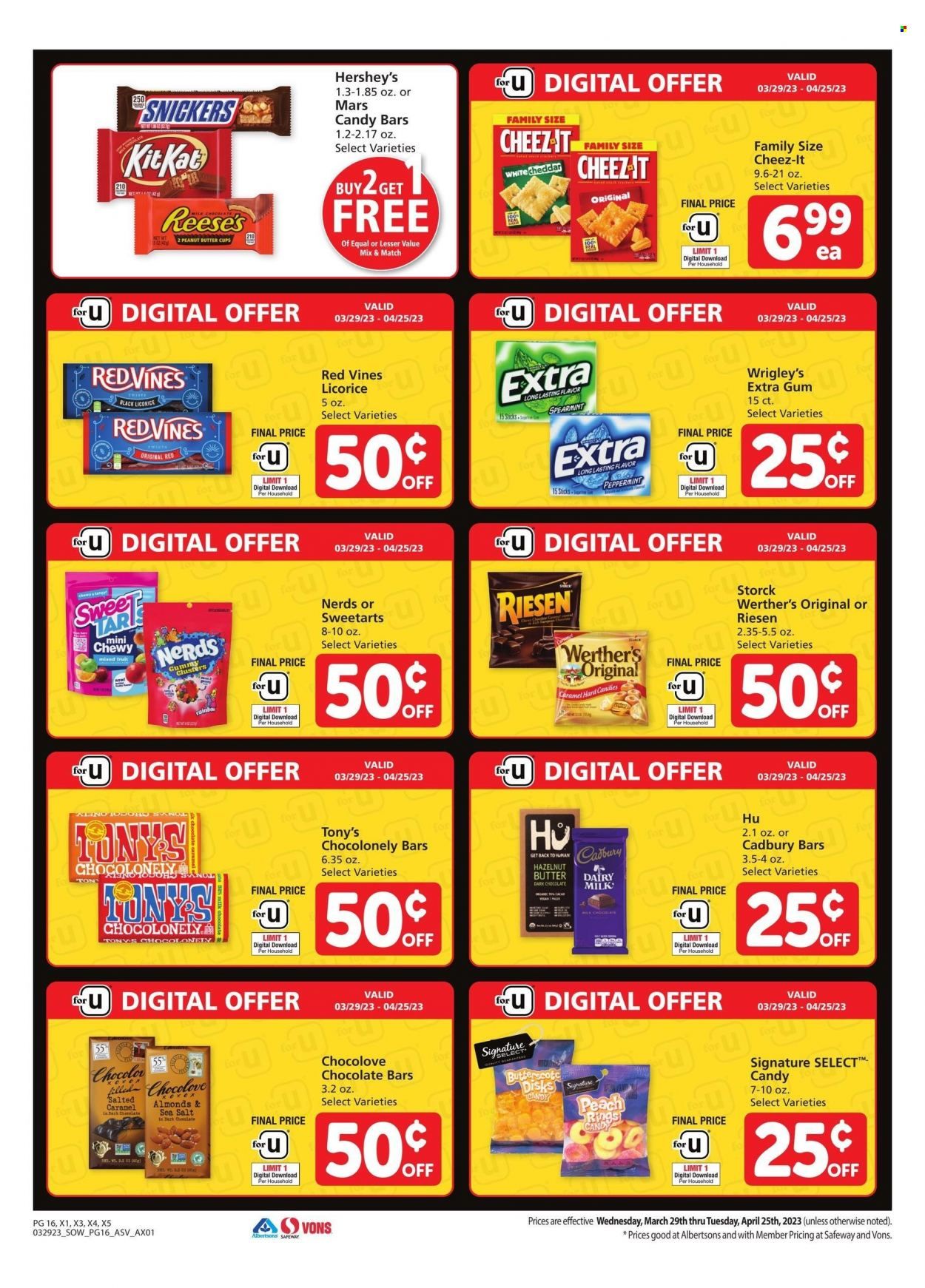 Vons (NV) Weekly Ad Flyer Specials March 29 to April 25, 2023