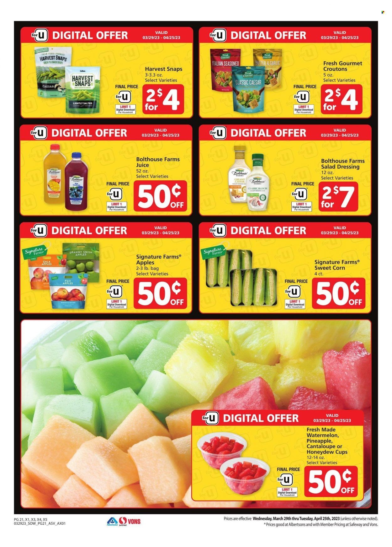 Vons (NV) Weekly Ad Flyer Specials March 29 to April 25, 2023