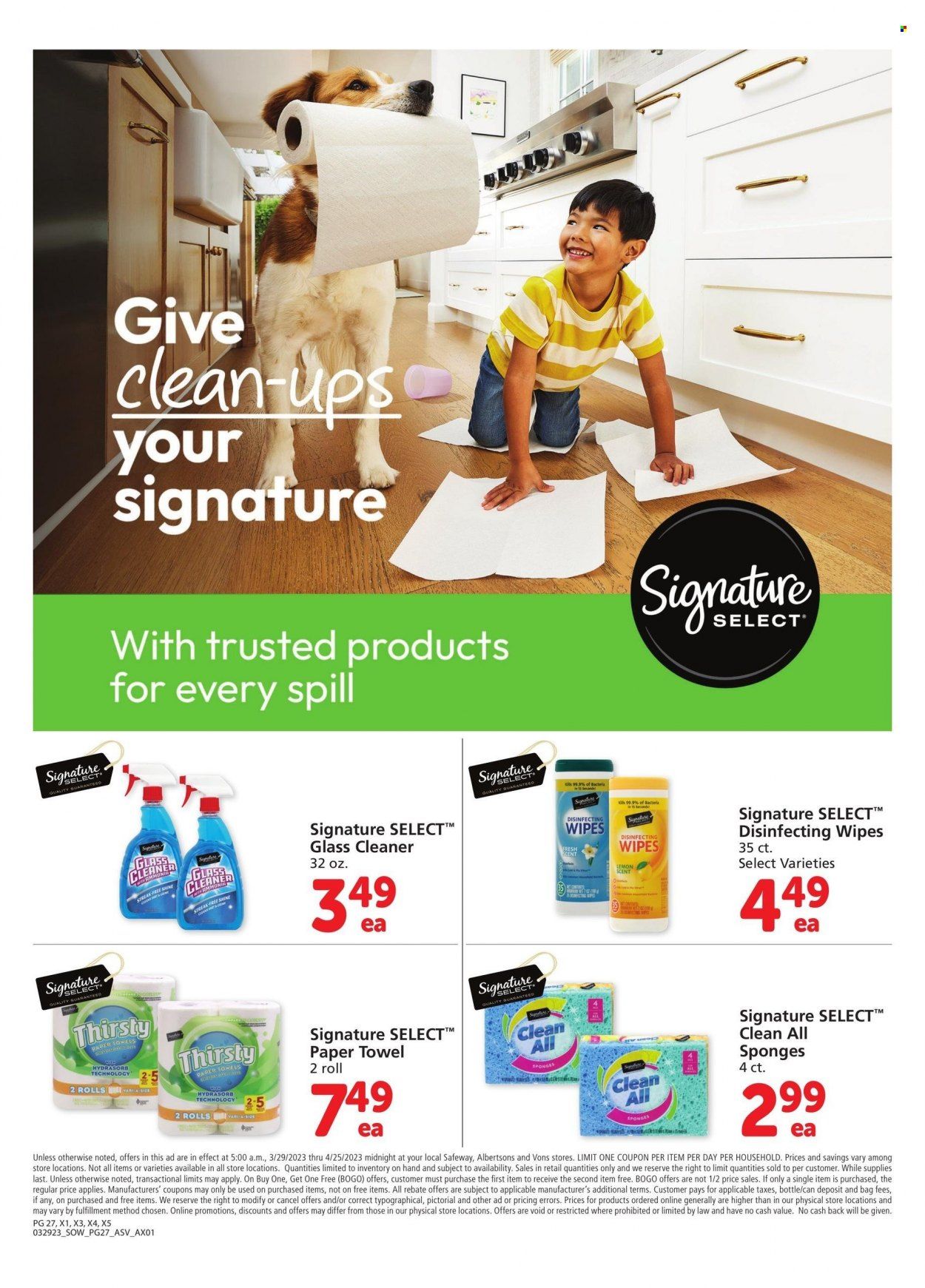 Vons (NV) Weekly Ad Flyer Specials March 29 to April 25, 2023