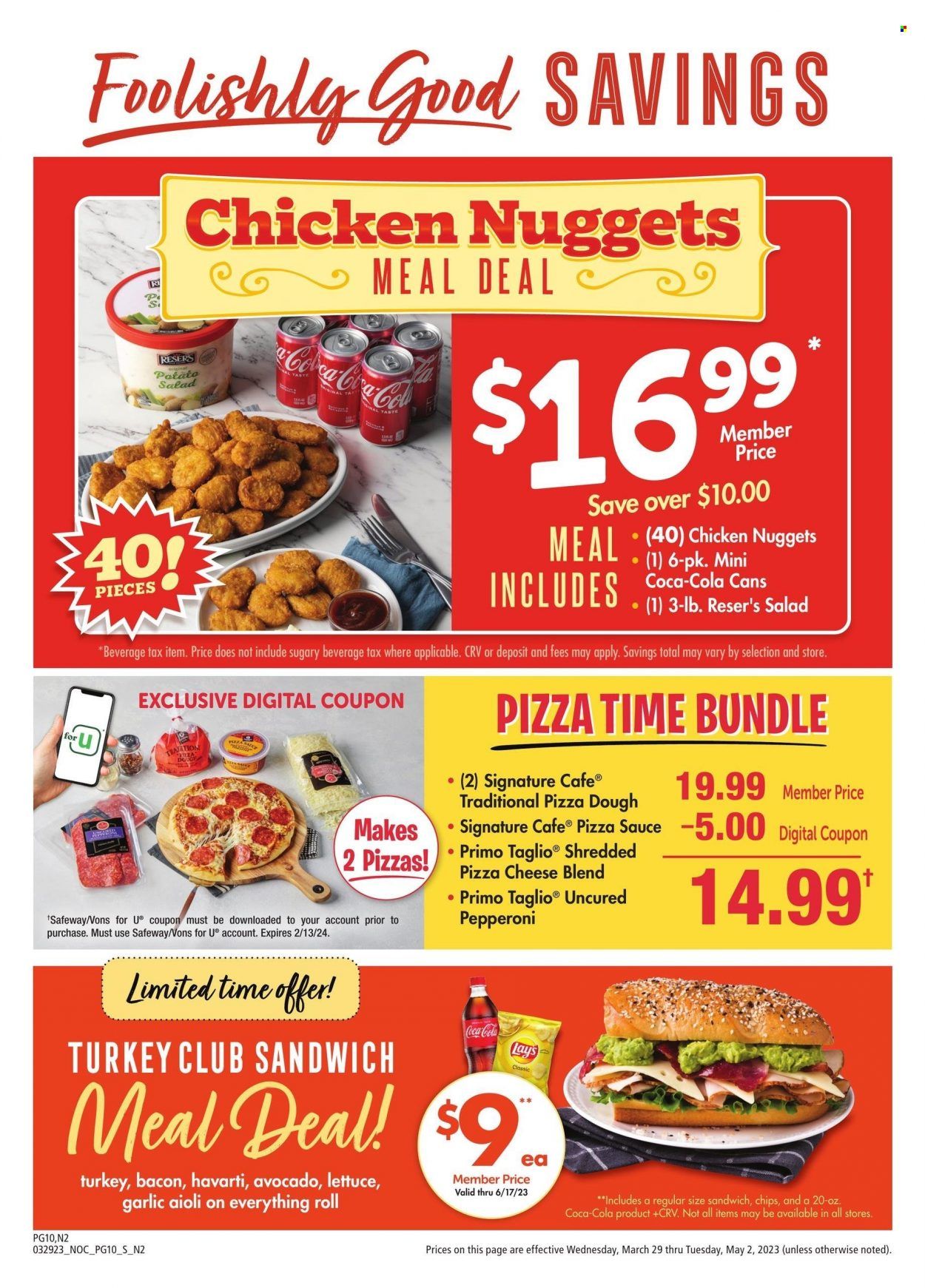 Vons (CA) Weekly Ad Flyer Specials March 29 to May 2, 2023