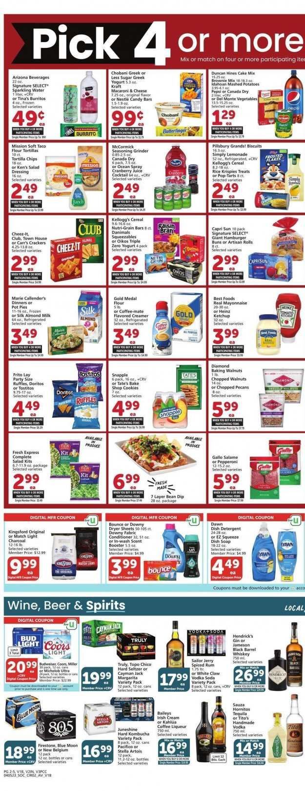 Vons (CA) Weekly Ad Flyer Specials April 5 to April 11, 2023