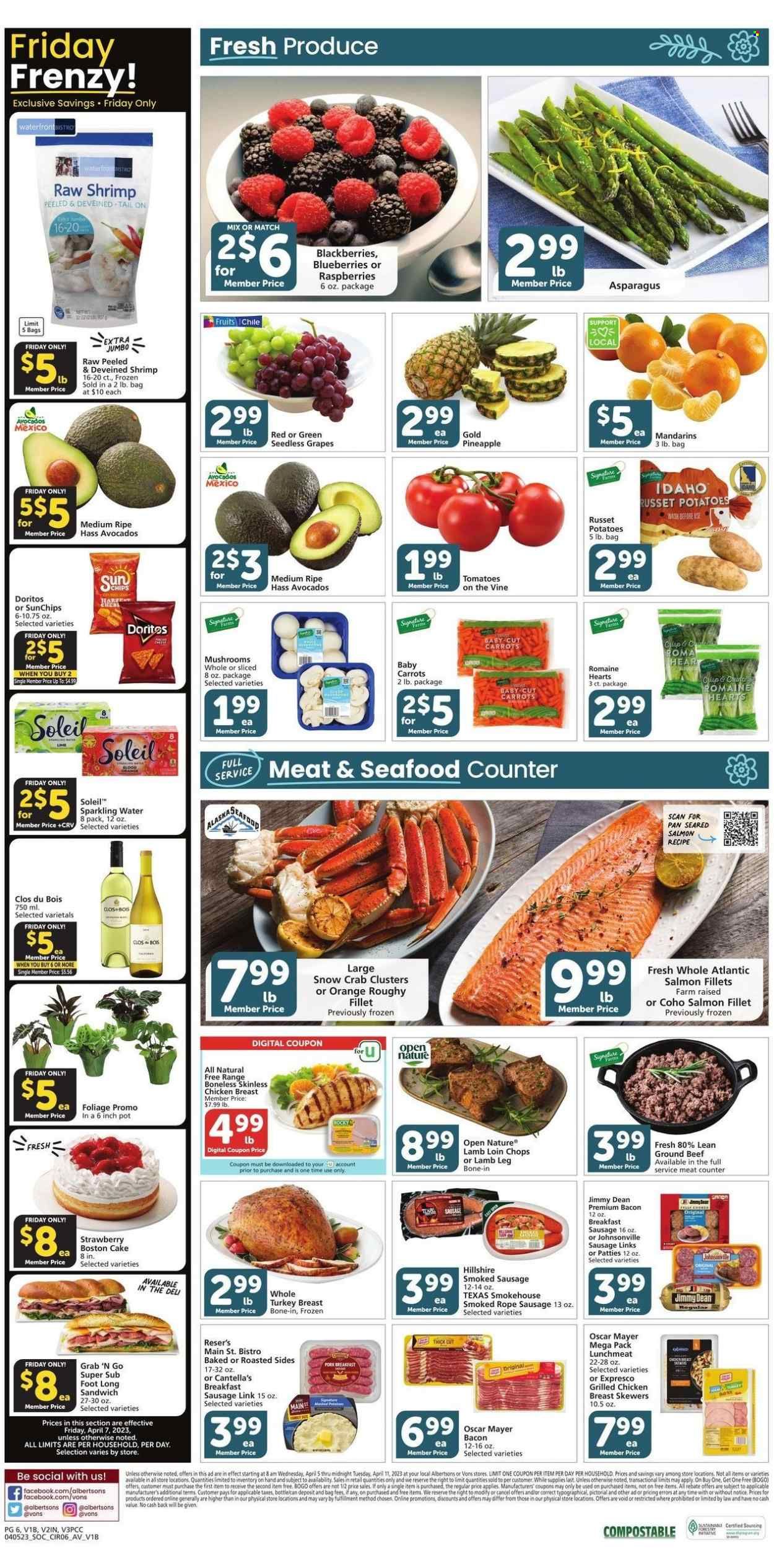 Vons (CA) Weekly Ad Flyer Specials April 5 to April 11, 2023