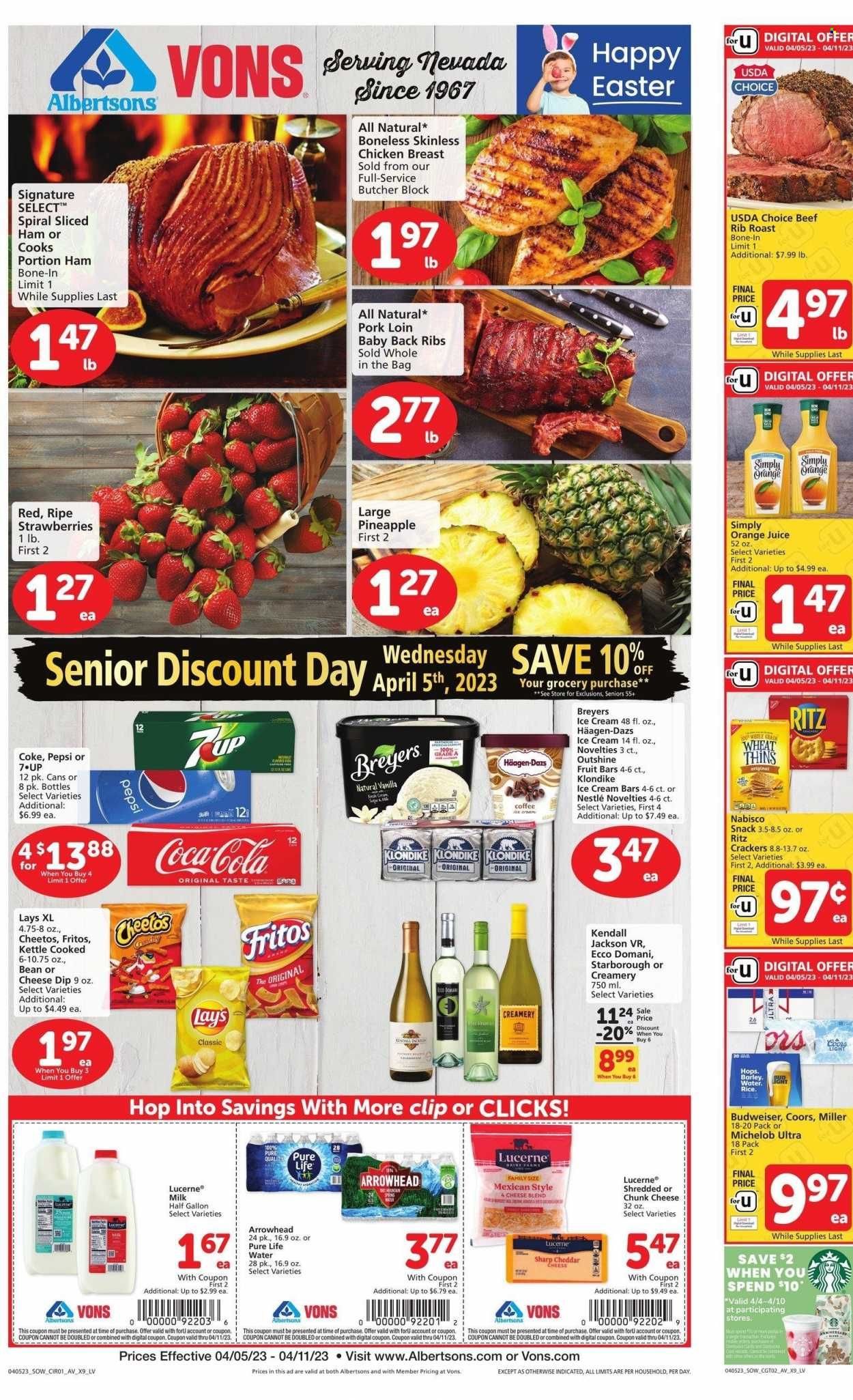 Vons (NV) Weekly Ad Flyer Specials April 5 to April 11, 2023