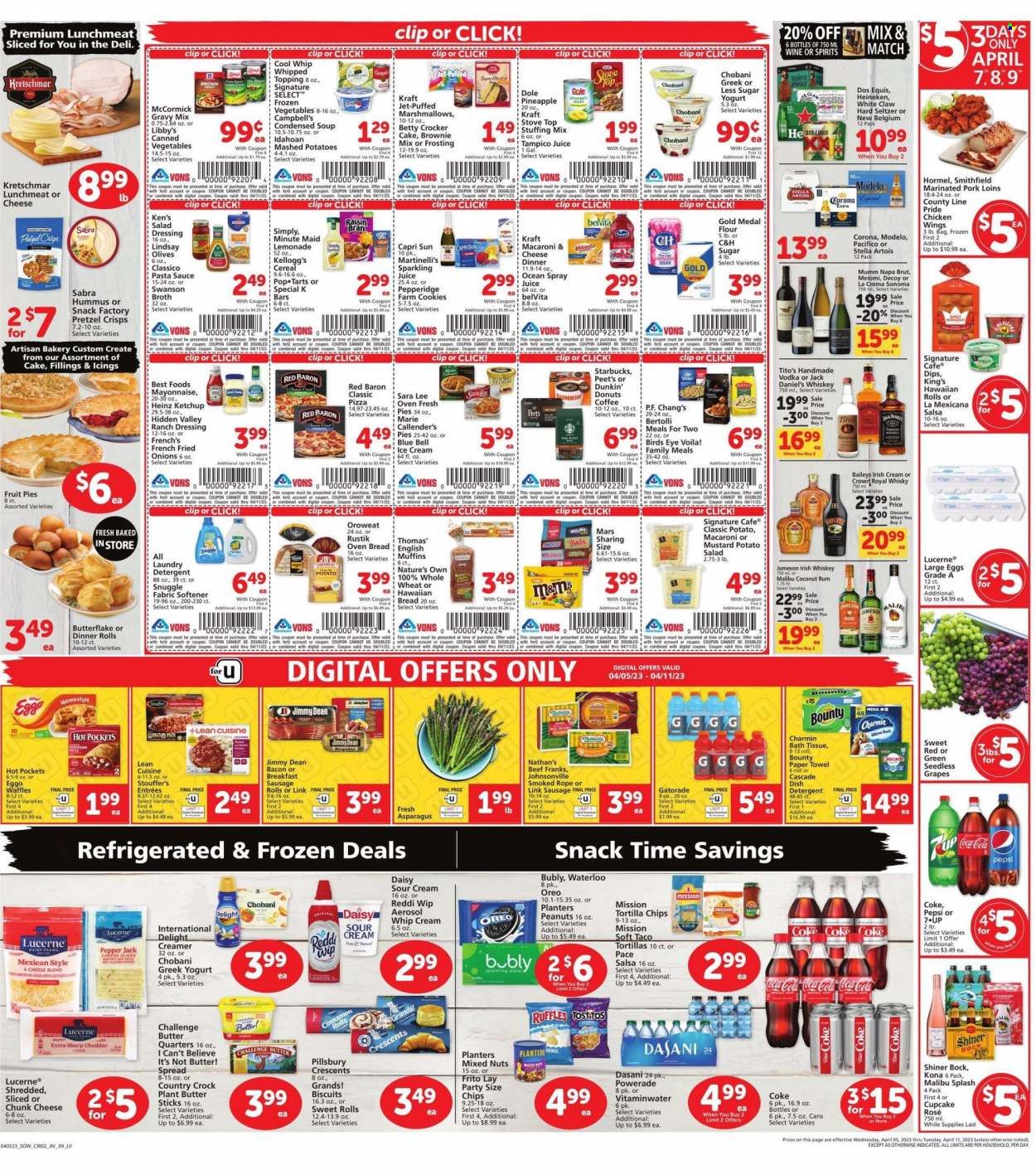 Vons (NV) Weekly Ad Flyer Specials April 5 to April 11, 2023