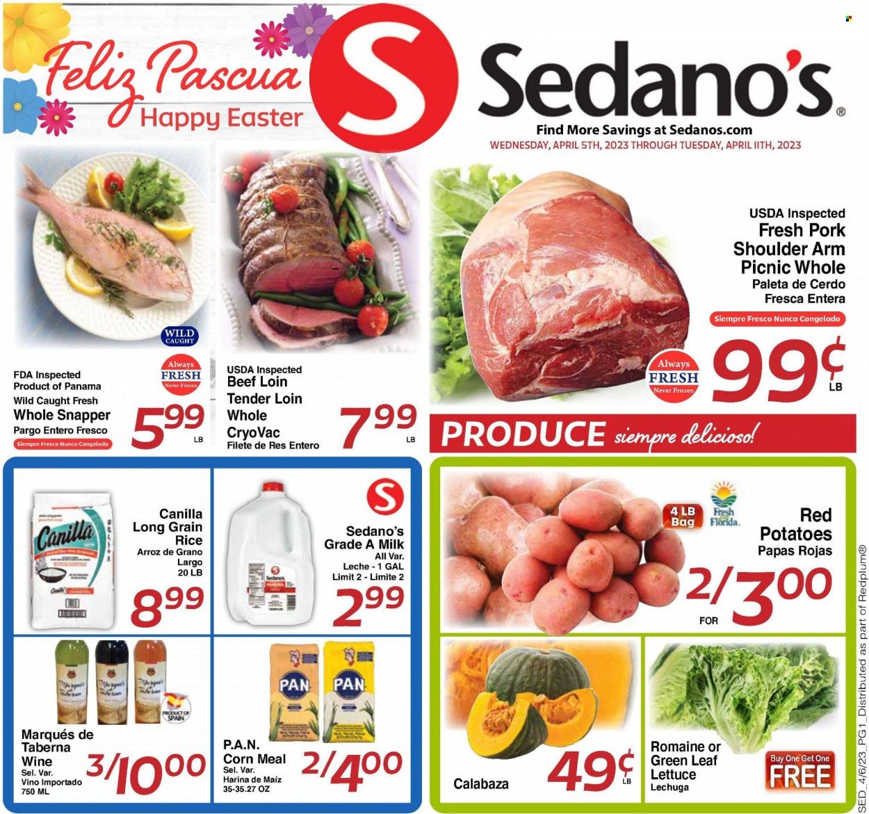 Sedano's (FL) Weekly Ad Flyer Specials April 5 to April 11, 2023