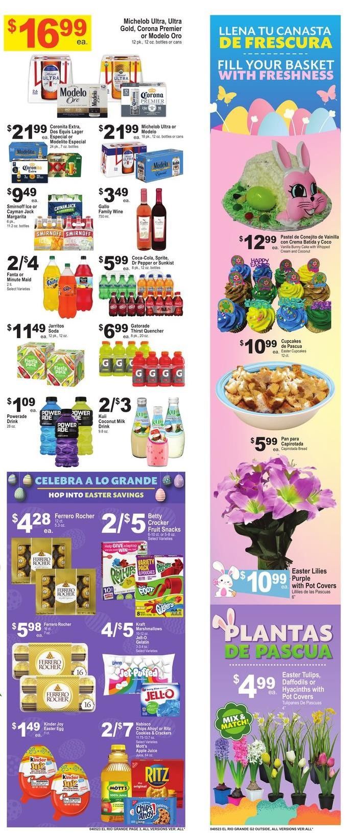 El Rio Grande (TX) Weekly Ad Flyer Specials April 5 to April 11, 2023