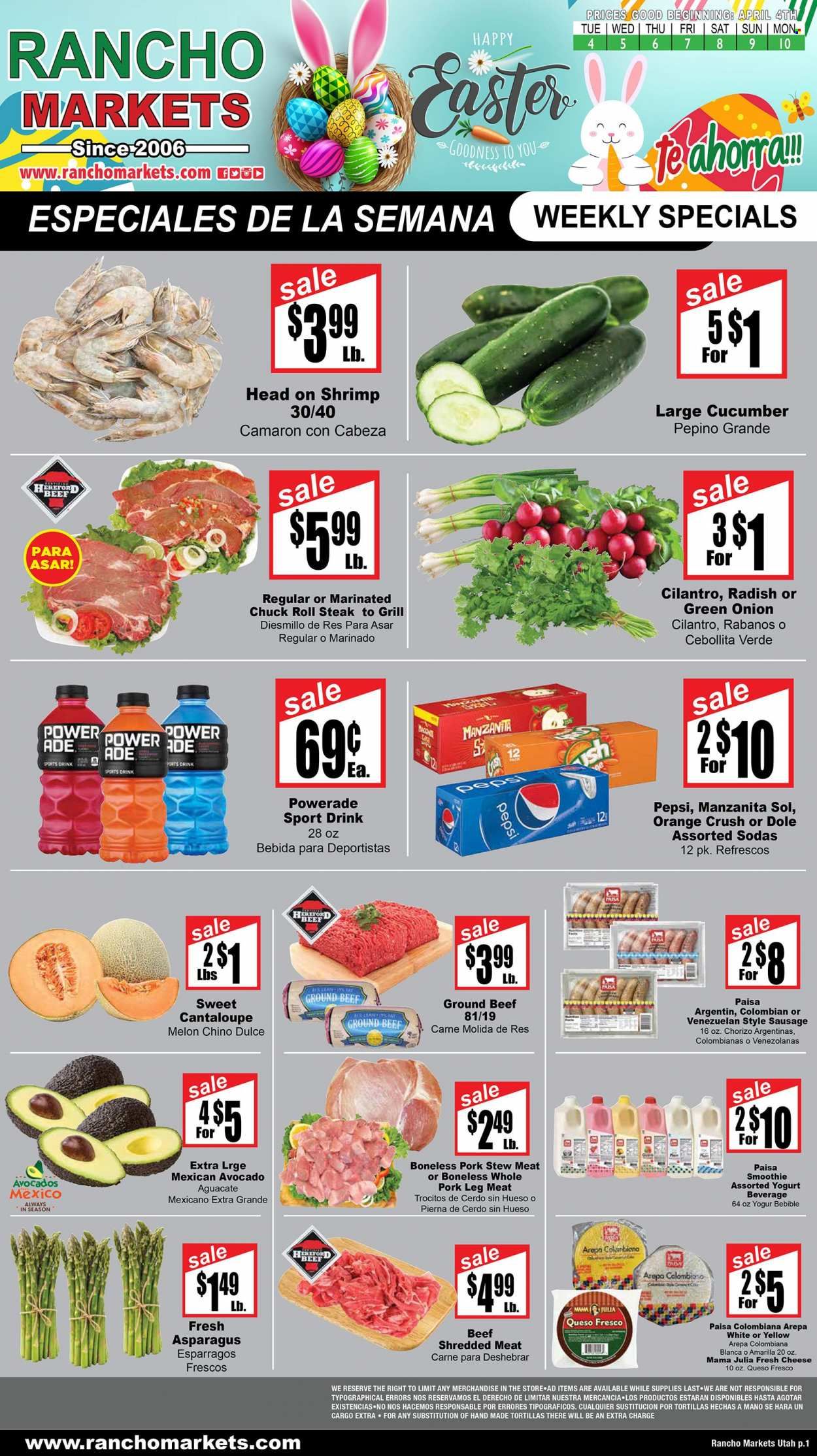 Rancho Markets (UT) Weekly Ad Flyer Specials April 4 to April 10, 2023