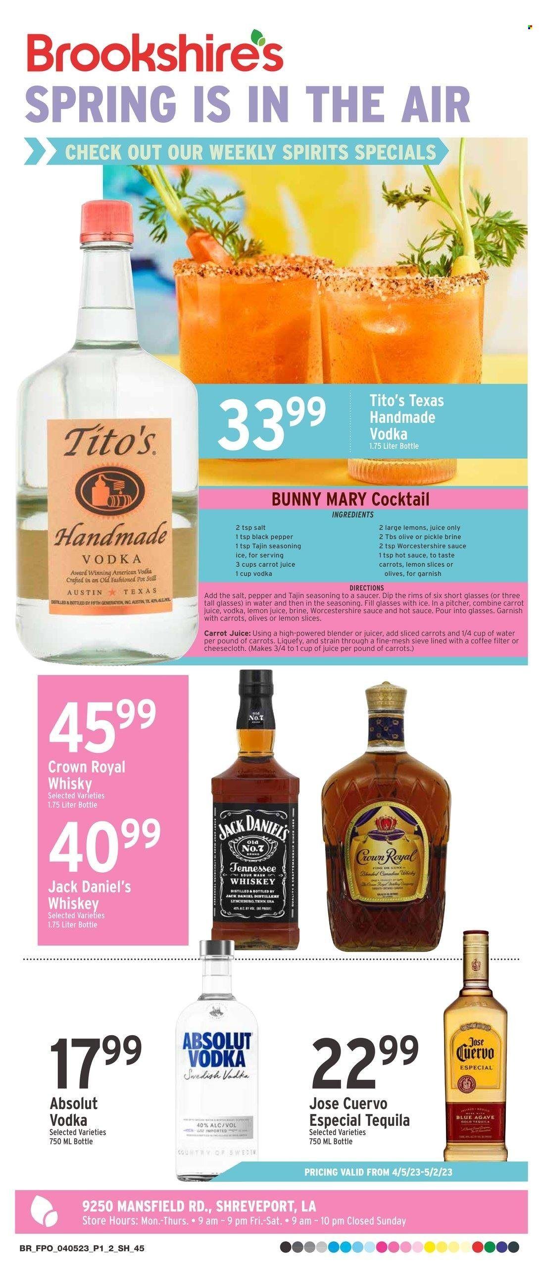 Brookshires (LA) Weekly Ad Flyer Specials April 5 to May 2, 2023