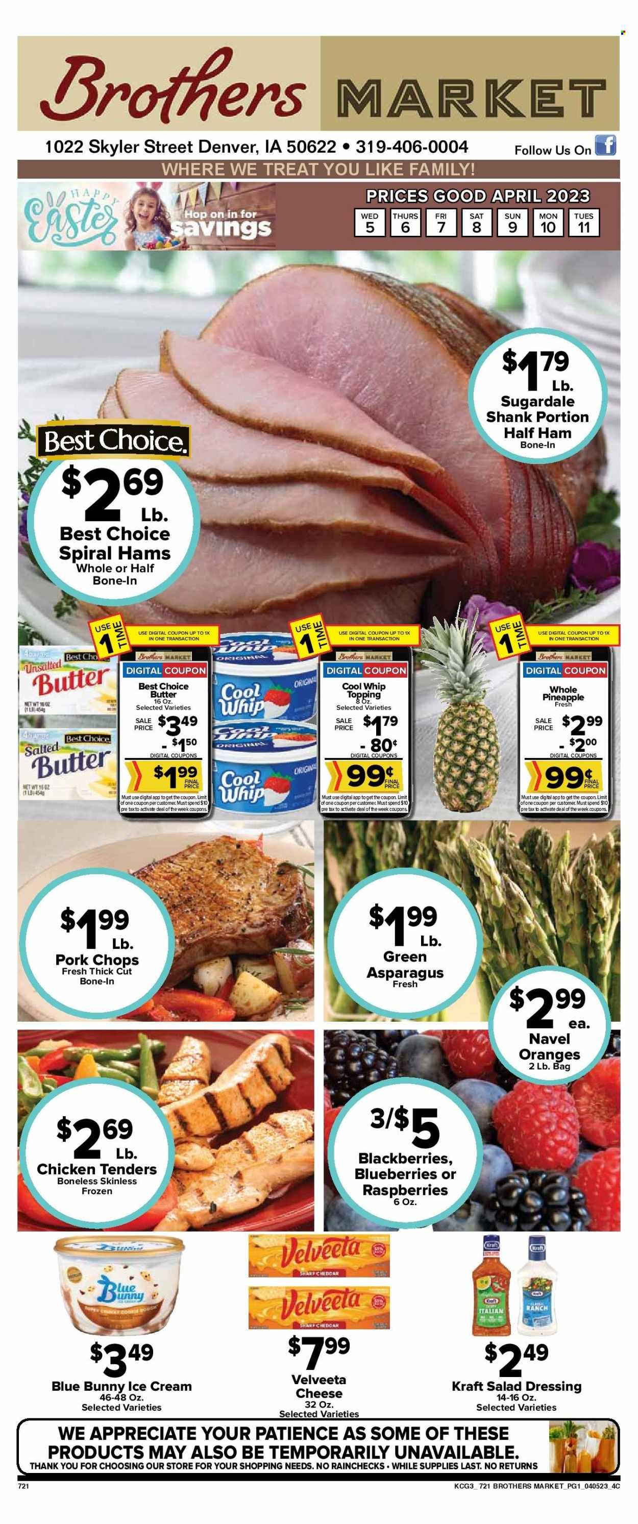 Brothers Market (IA, KS, MO) Weekly Ad Flyer Specials April 5 to April 11, 2023