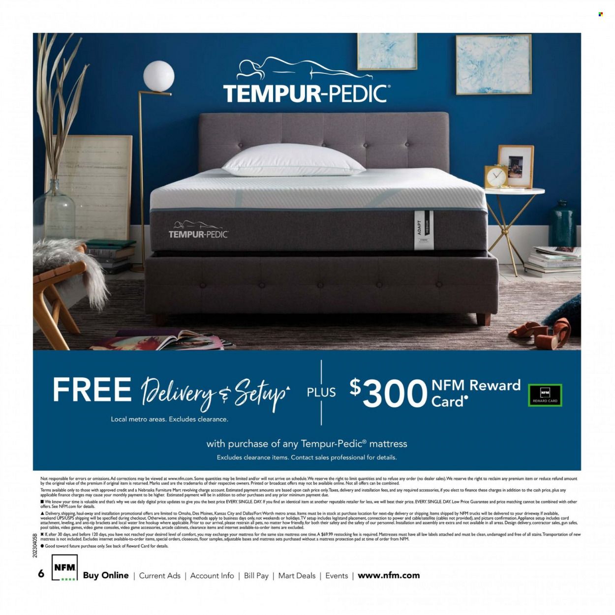 Nebraska Furniture Mart (IA, KS, NE, TX) Weekly Ad Flyer Specials April 5 to April 11, 2023