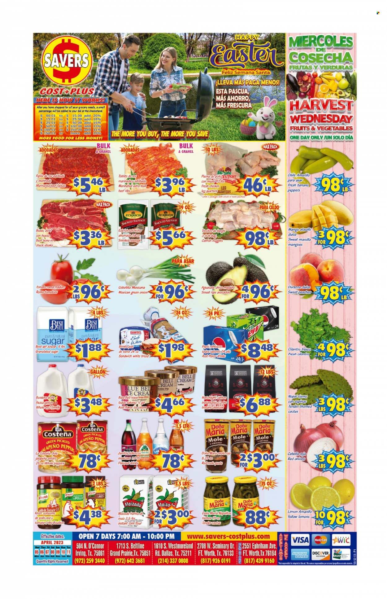 Savers Cost Plus (TX) Weekly Ad Flyer Specials April 5 to April 11, 2023