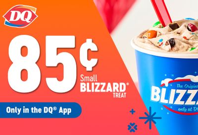 Save on a $0.85 Small Blizzard at Dairy Queen When You Download the DQ App and Join DQ Rewards 
