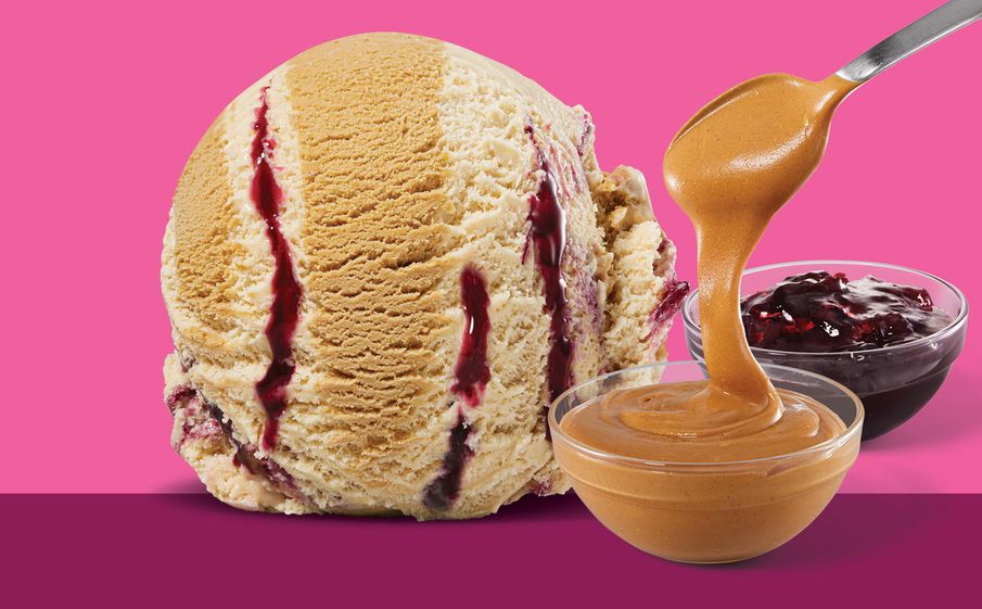 Baskin-Robbins Launches New PB 'n J Ice Cream as April’s Flavor of the Month Baskin-Robbins Launches New PB 'n J Ice Cream as April’s Flavor of the Month