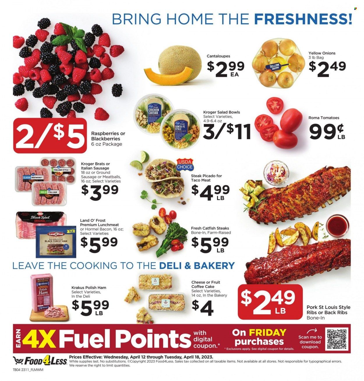 Food 4 Less (IL) Weekly Ad Flyer Specials April 12 to April 18, 2023