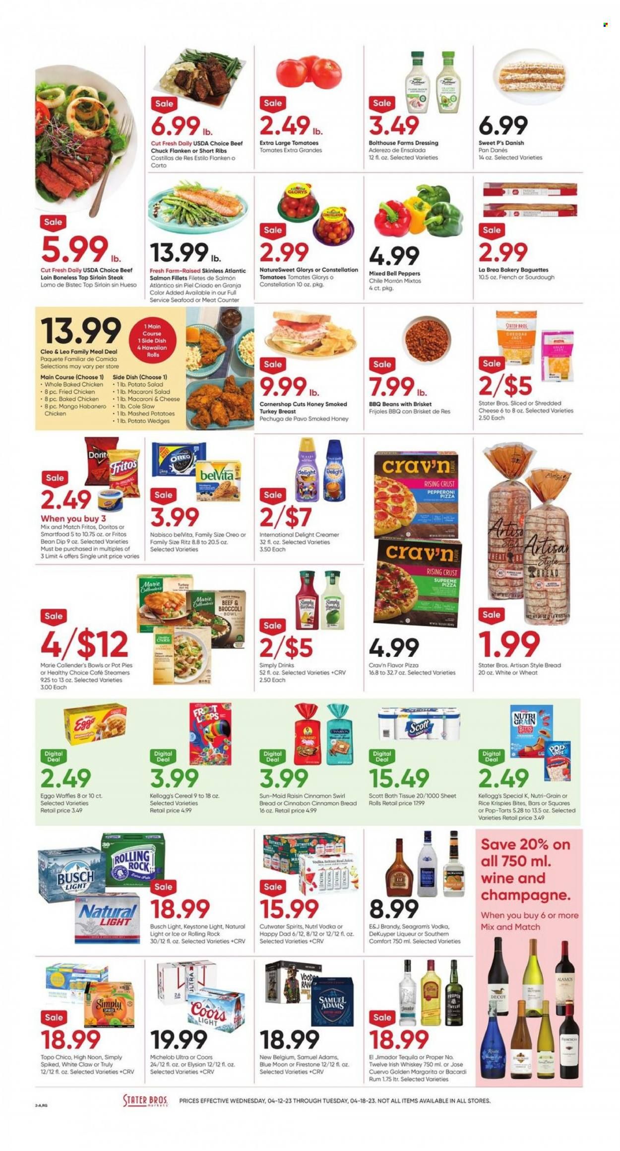 Stater Bros. (CA) Weekly Ad Flyer Specials April 12 to April 18, 2023