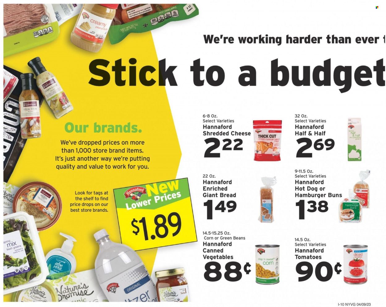 Hannaford (NY) Weekly Ad Flyer Specials April 9 to April 15, 2023
