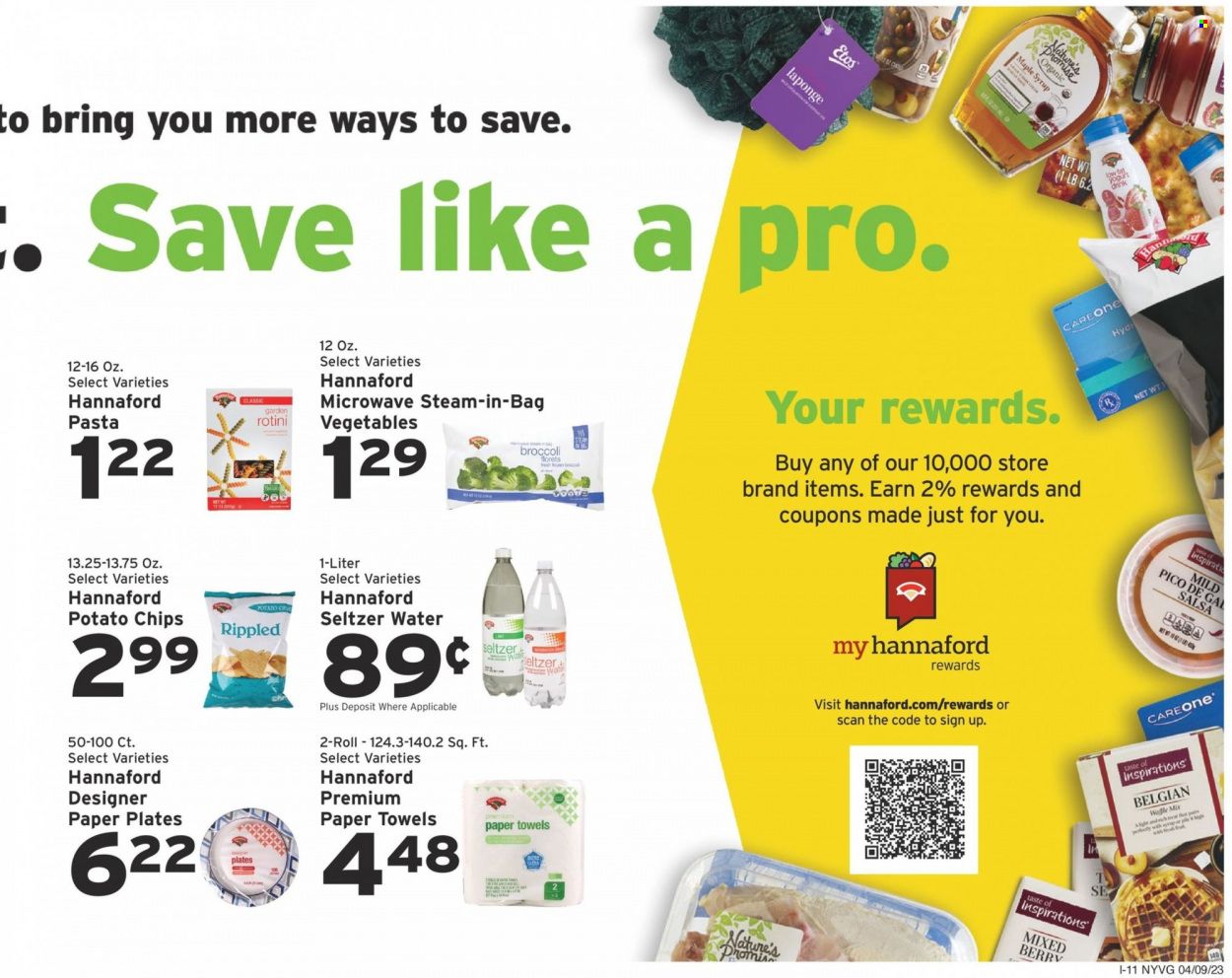 Hannaford (NY) Weekly Ad Flyer Specials April 9 to April 15, 2023