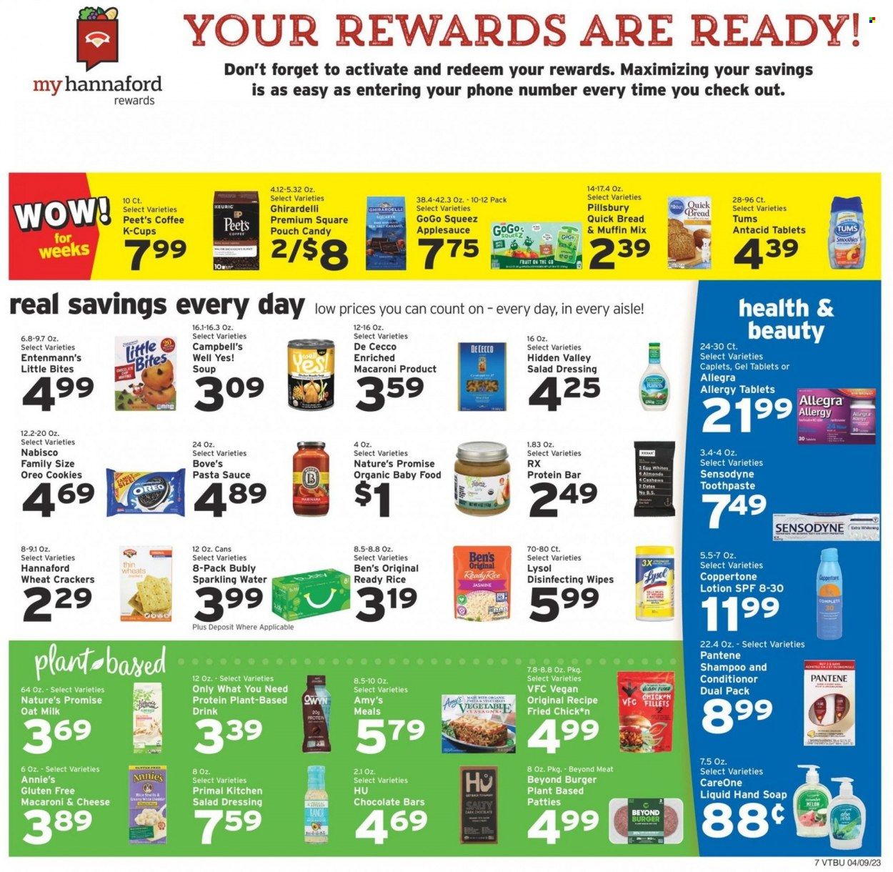 Hannaford (VT) Weekly Ad Flyer Specials April 9 to April 15, 2023