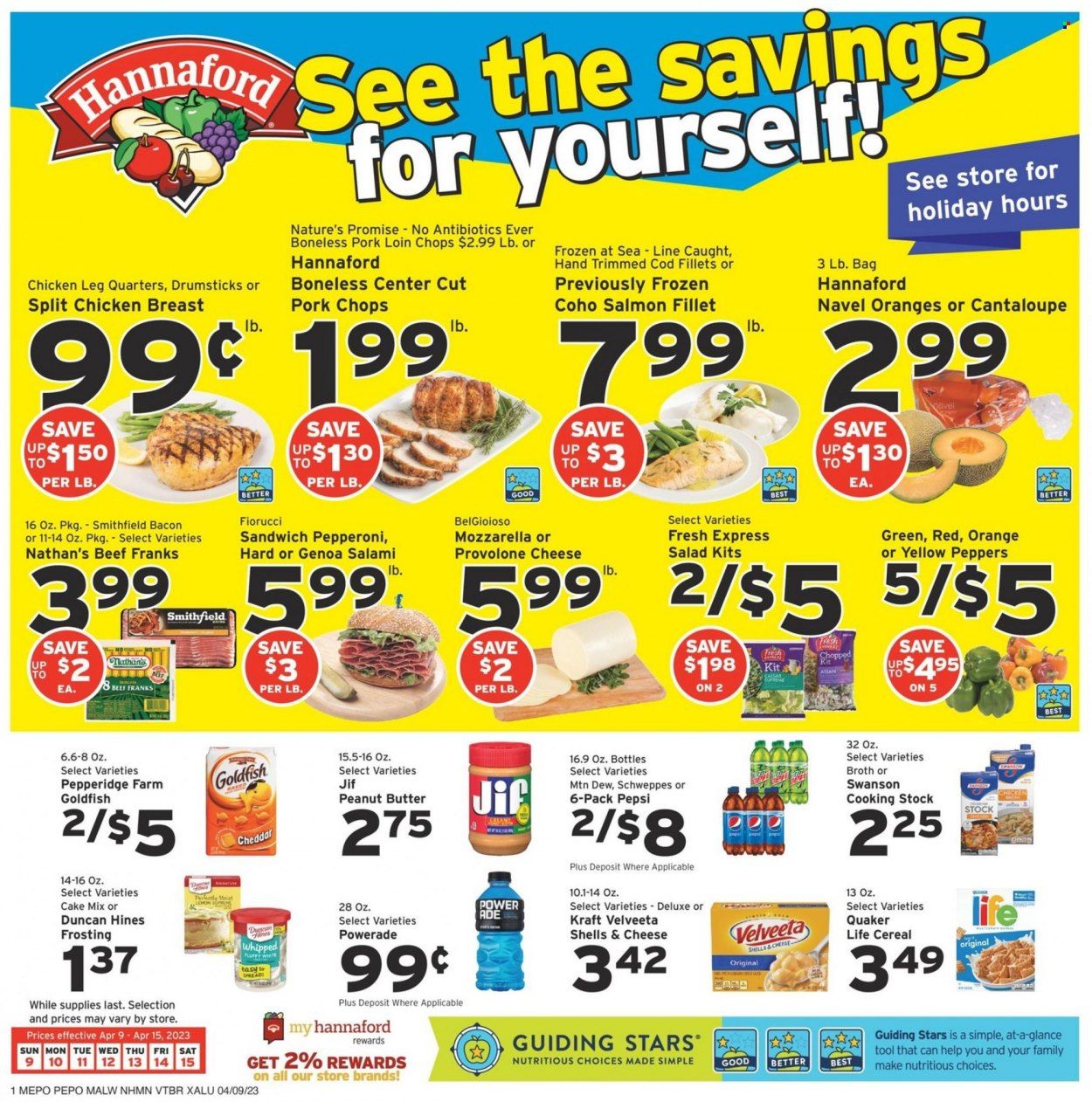 Hannaford (MA) Weekly Ad Flyer Specials April 9 to April 15, 2023
