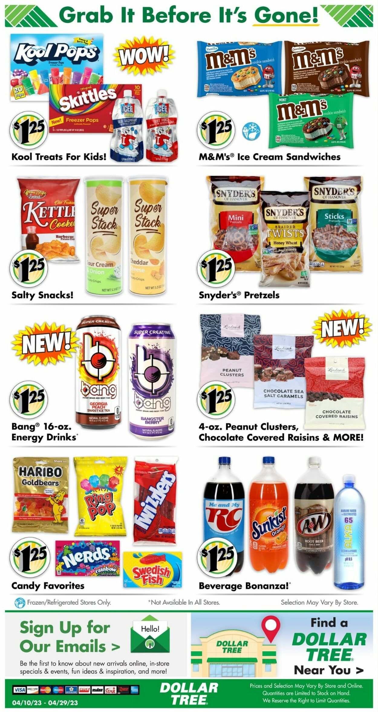 Dollar Tree Weekly Ad Flyer Specials April 10 to April 29, 2023
