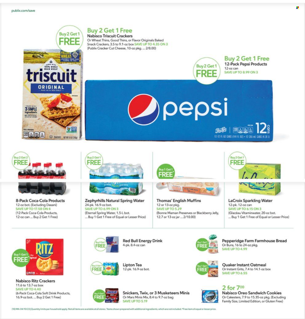 Publix (AL, FL, GA, NC, SC, TN) Weekly Ad Flyer Specials April 10 to April 12, 2023