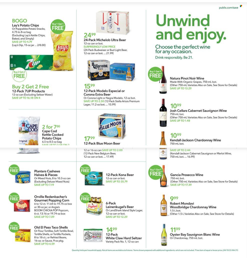 Publix (AL, FL, GA, NC, SC, TN) Weekly Ad Flyer Specials April 10 to April 12, 2023