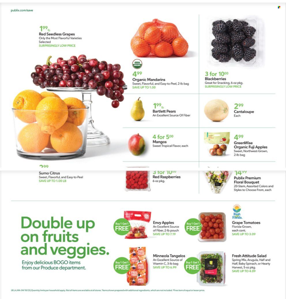 Publix (AL, FL, GA, NC, SC, TN) Weekly Ad Flyer Specials April 10 to April 12, 2023