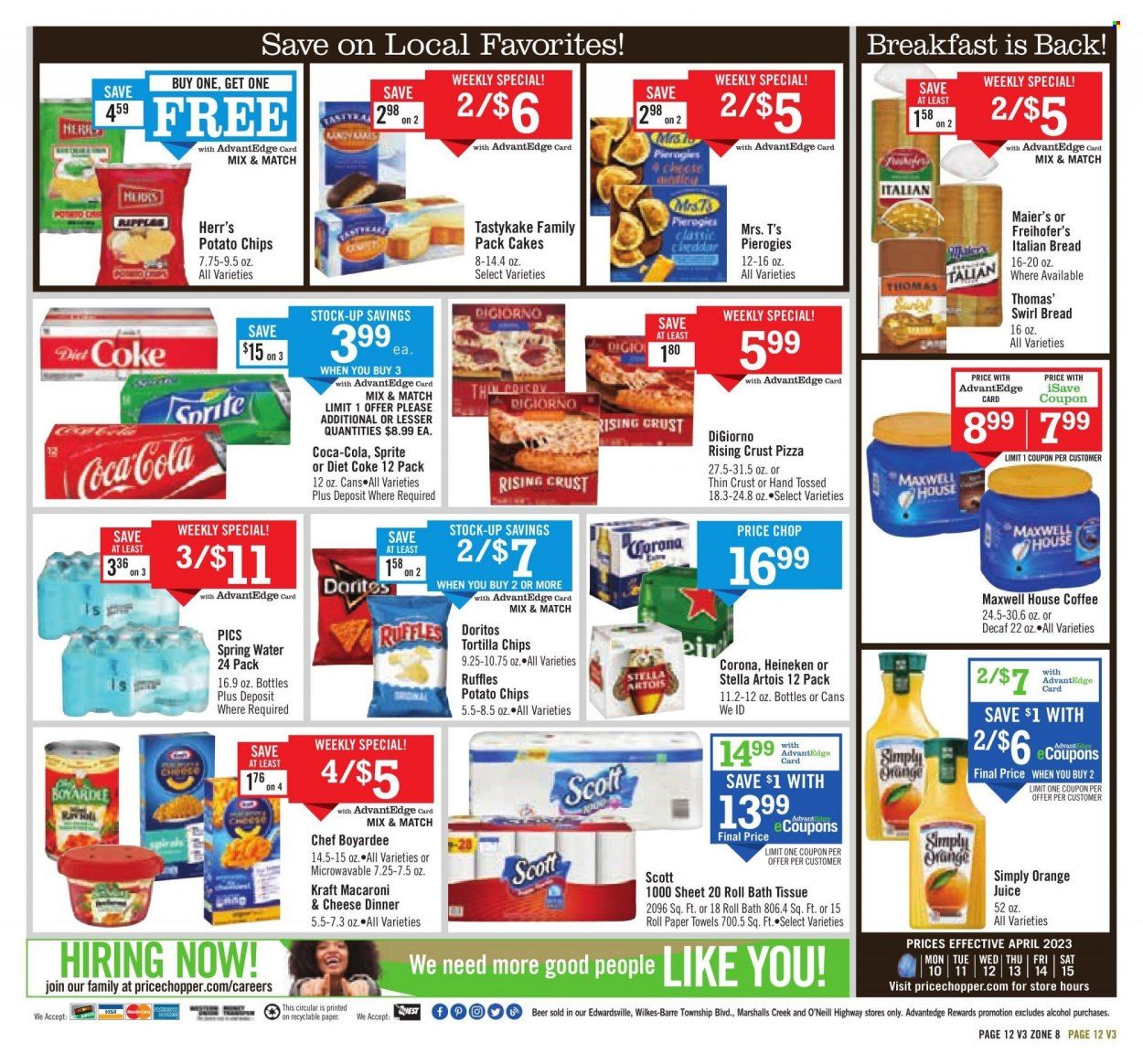 Price Chopper (PA) Weekly Ad Flyer Specials April 9 to April 15, 2023