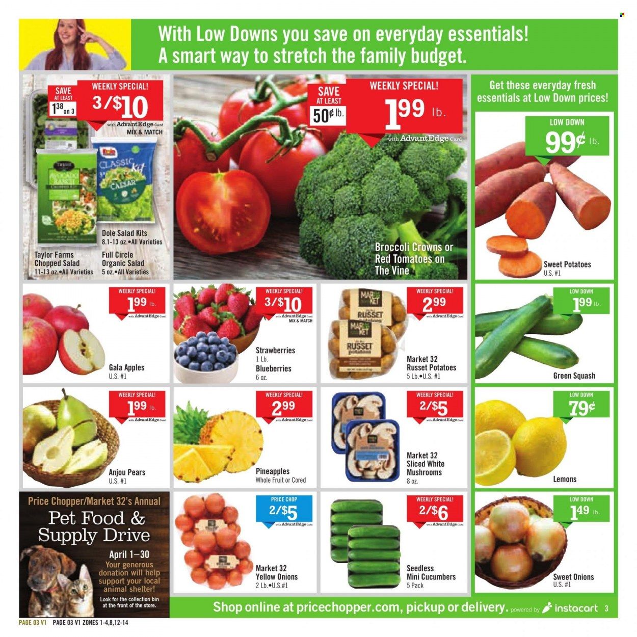 Price Chopper (VT) Weekly Ad Flyer Specials April 9 to April 15, 2023
