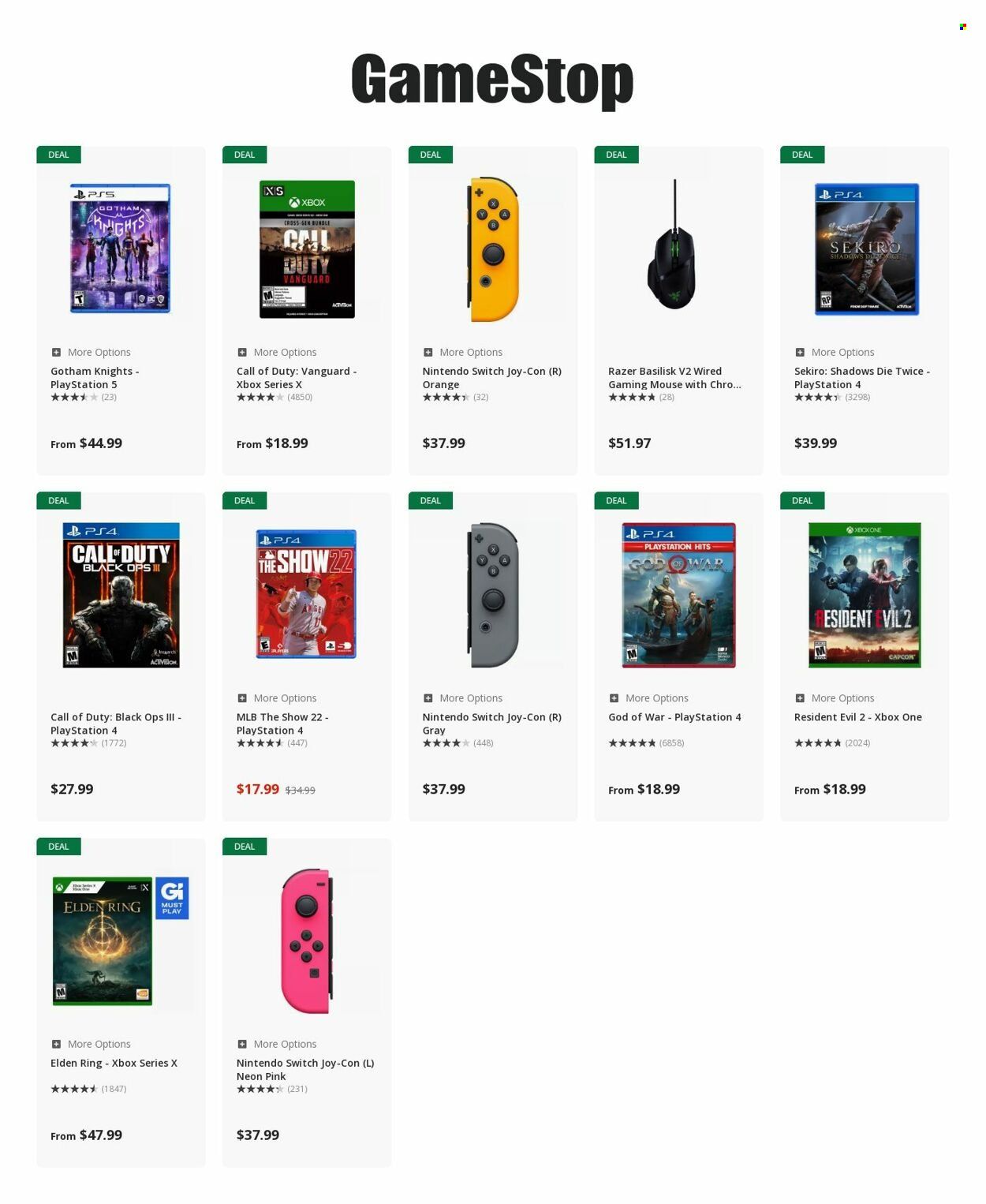GameStop Weekly Ad Flyer Specials April 12 to April 18, 2023