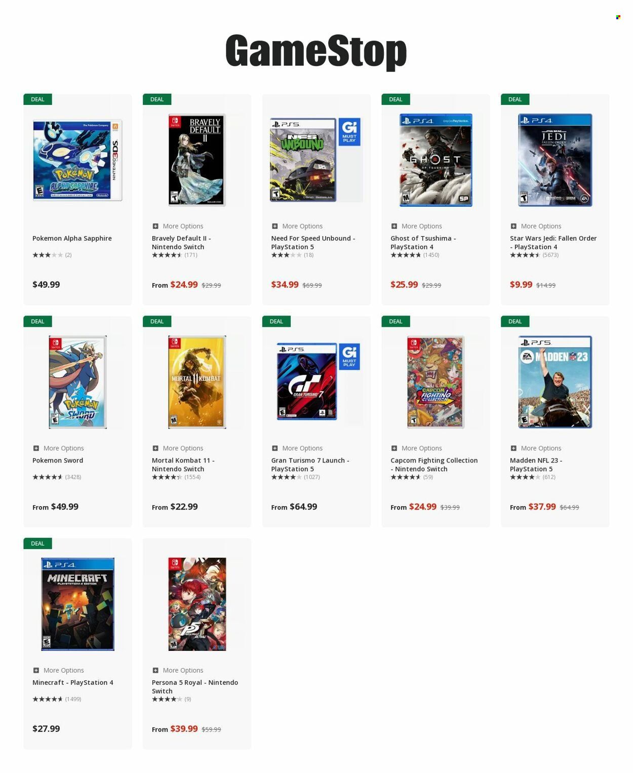 GameStop Weekly Ad Flyer Specials April 12 to April 18, 2023