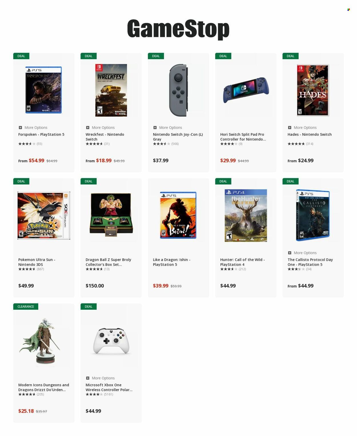 GameStop Weekly Ad Flyer Specials April 12 to April 18, 2023
