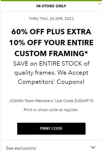 JOANN Weekly Ad Flyer Specials April 11 to April 29, 2023