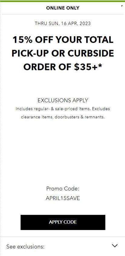 JOANN Weekly Ad Flyer Specials April 11 to April 29, 2023