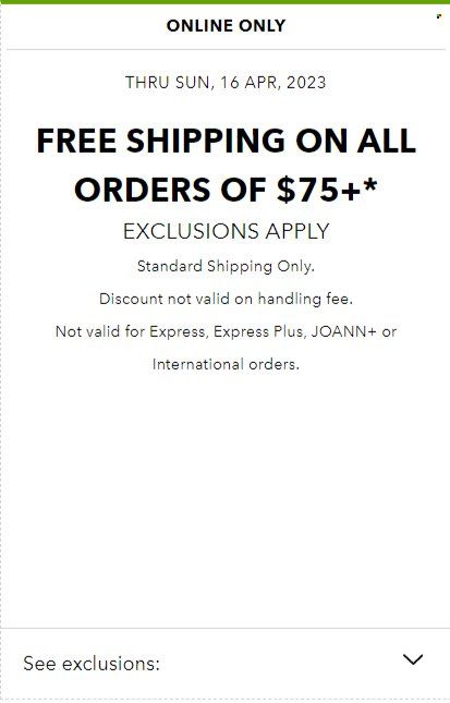 JOANN Weekly Ad Flyer Specials April 11 to April 29, 2023