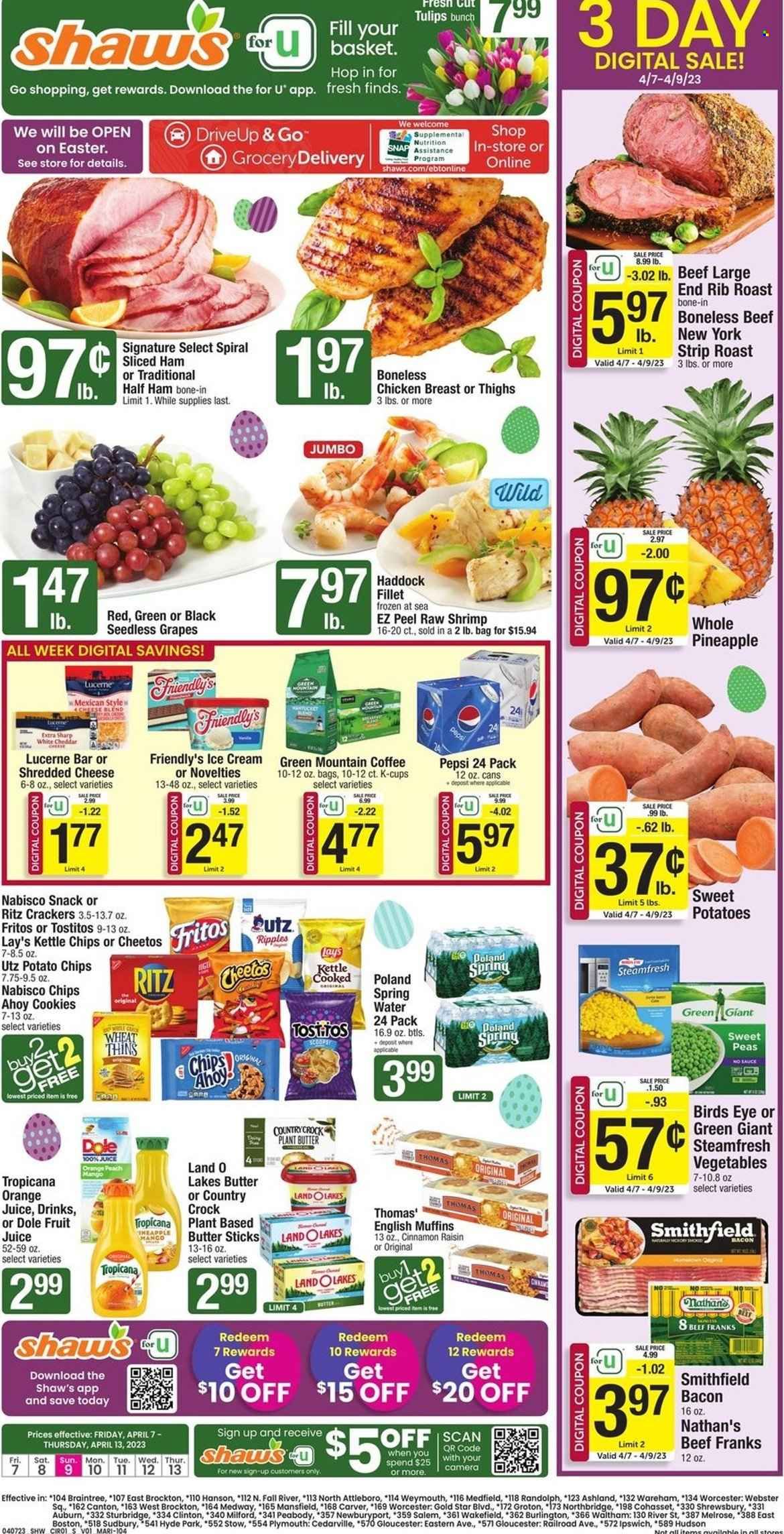 Shaw’s (MA, ME, NH, RI, VT) Weekly Ad Flyer Specials April 7 to April 13, 2023