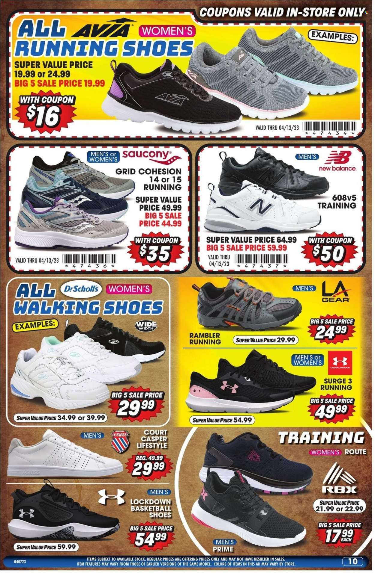 Big 5 (AZ, CA, CO, ID, NM, OR, UT, WA) Weekly Ad Flyer Specials April 7 to April 13, 2023