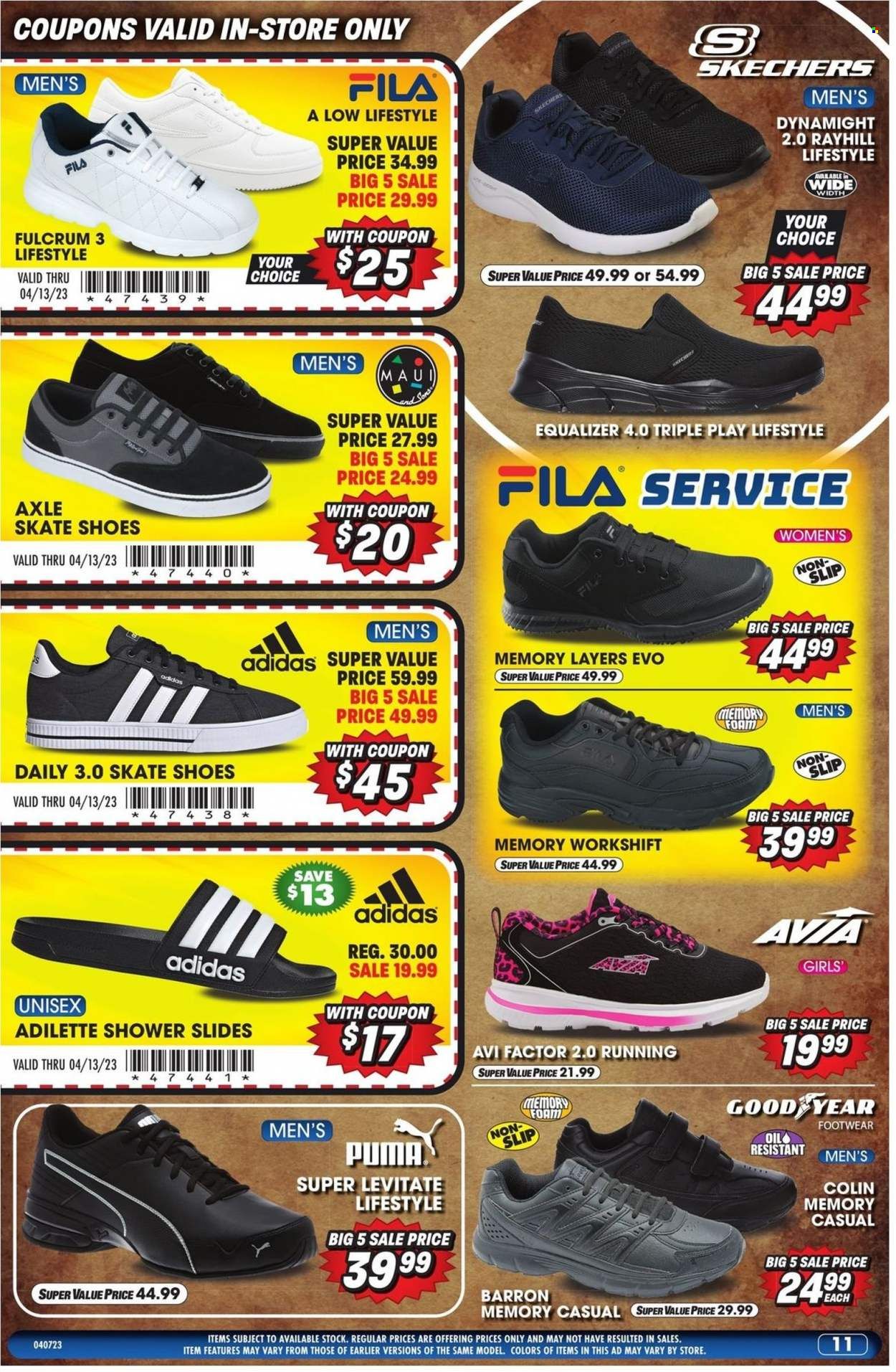 Big 5 (AZ, CA, CO, ID, NM, OR, UT, WA) Weekly Ad Flyer Specials April 7 to April 13, 2023