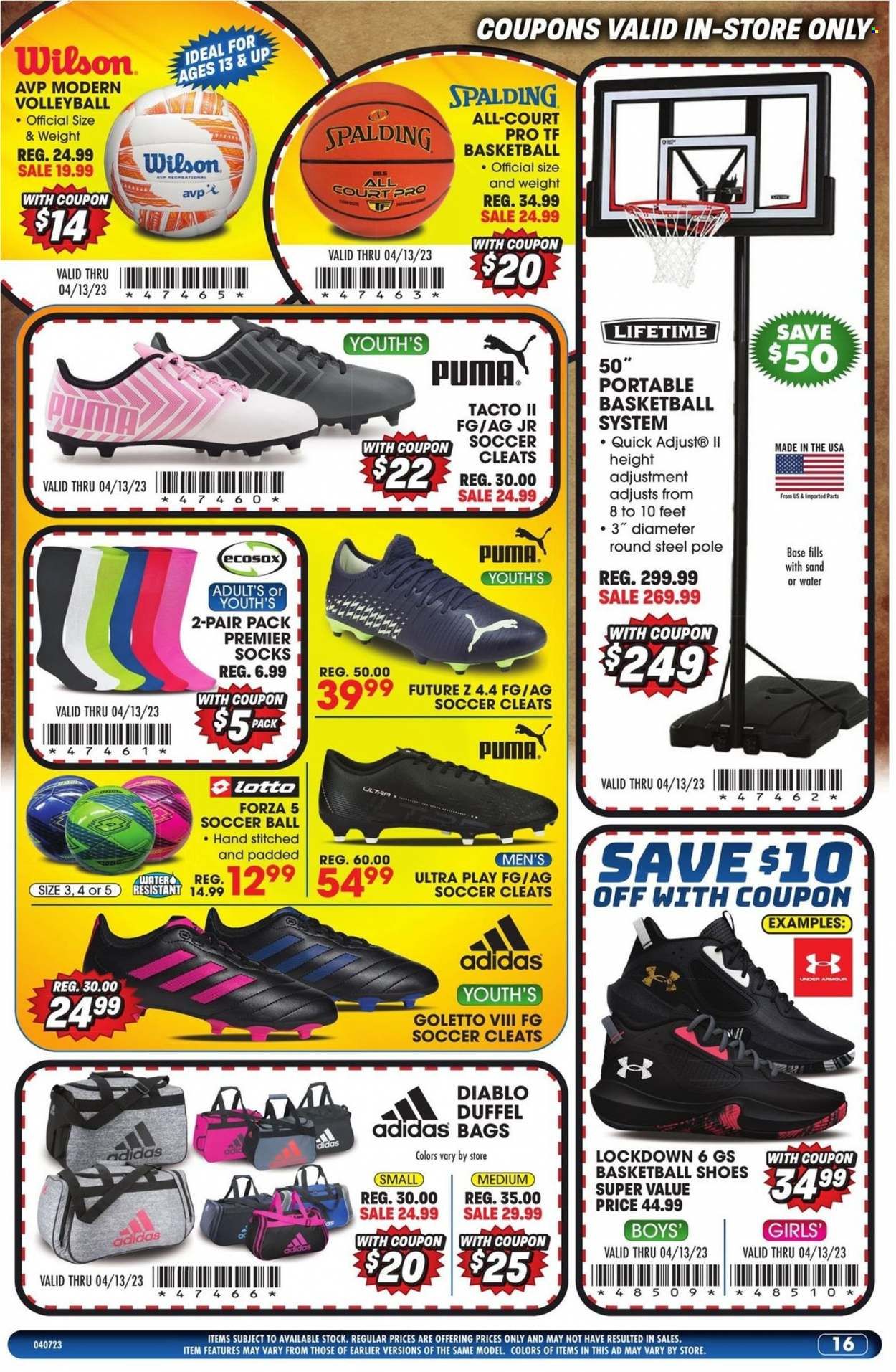 Big 5 (AZ, CA, CO, ID, NM, OR, UT, WA) Weekly Ad Flyer Specials April 7 to April 13, 2023
