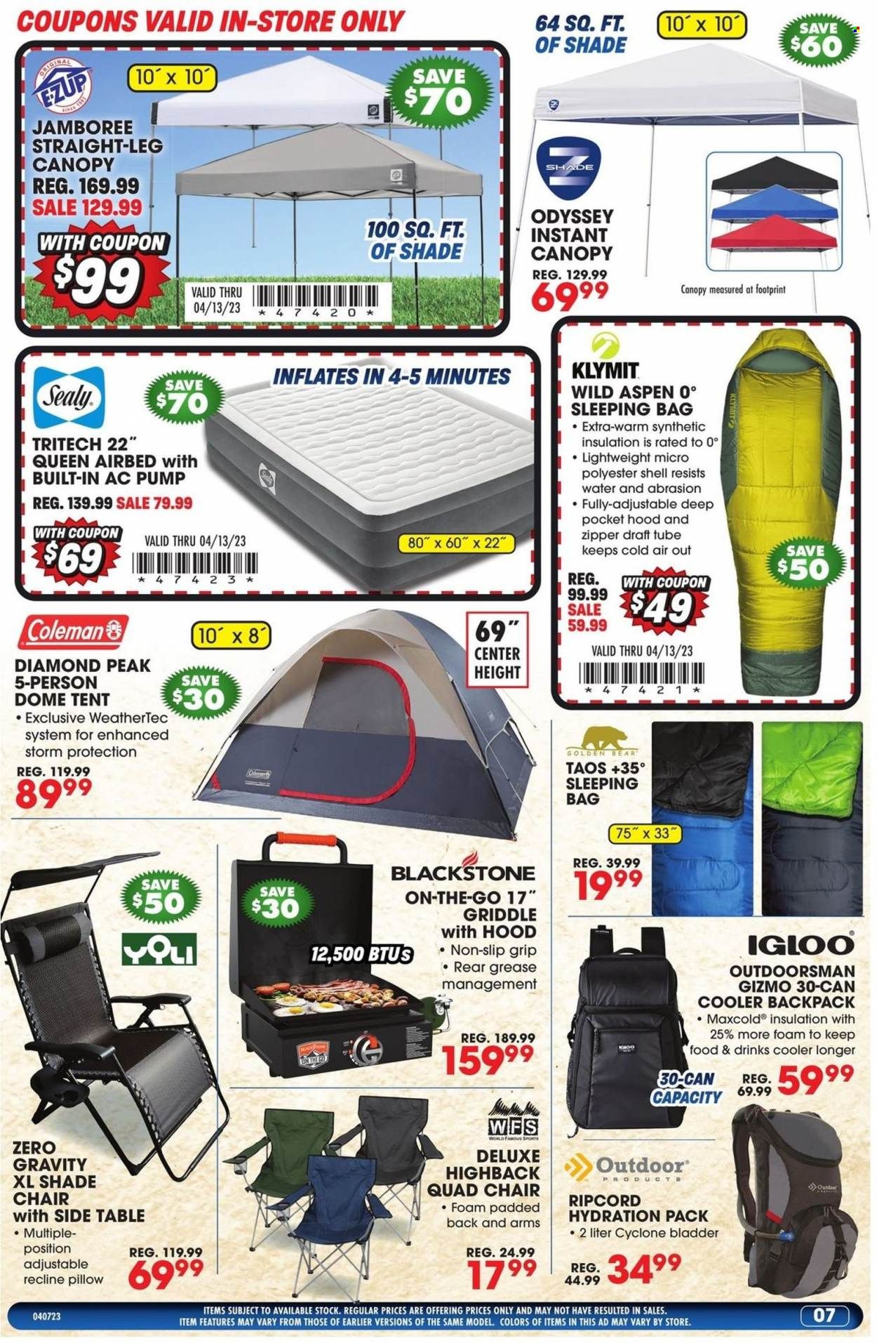 Big 5 (AZ, CA, CO, ID, NM, OR, UT, WA) Weekly Ad Flyer Specials April 7 to April 13, 2023