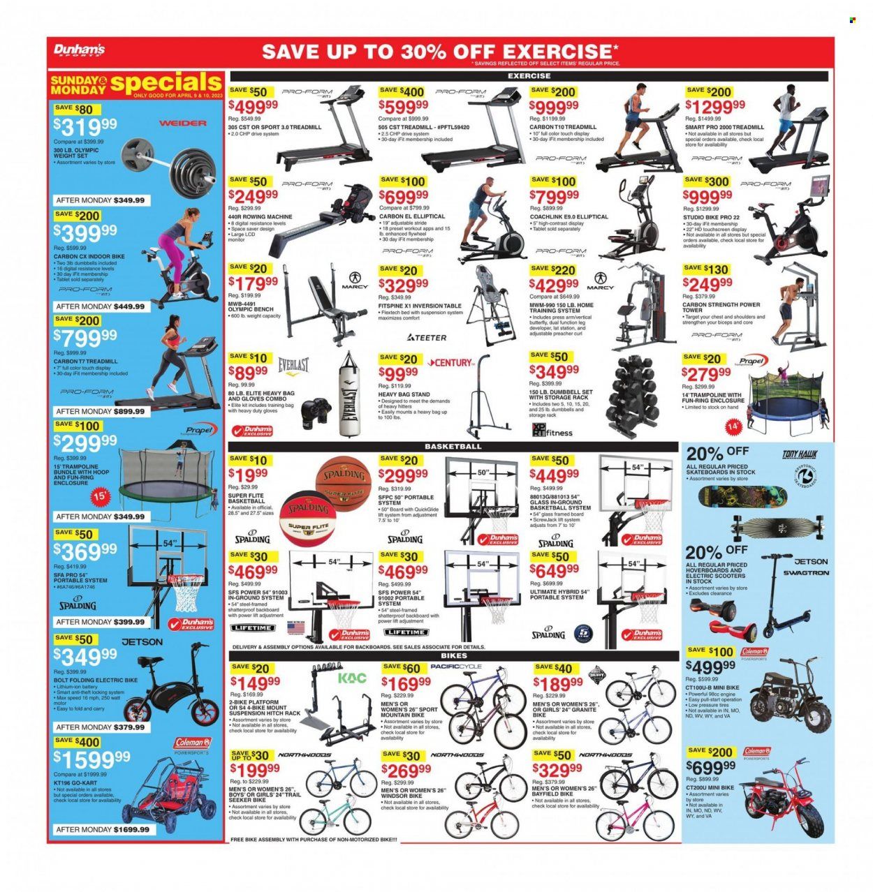Dunham's Sports (MI, PA, WI) Weekly Ad Flyer Specials April 8 to April 13, 2023