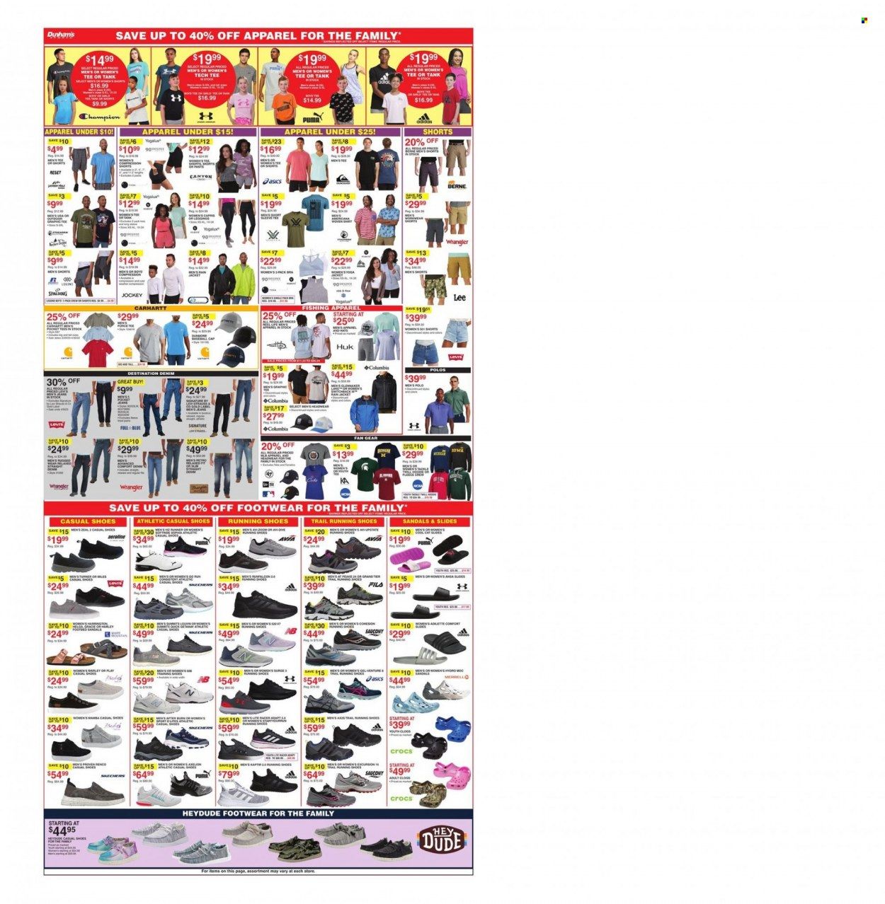 Dunham's Sports (OH) Weekly Ad Flyer Specials April 8 to April 13, 2023
