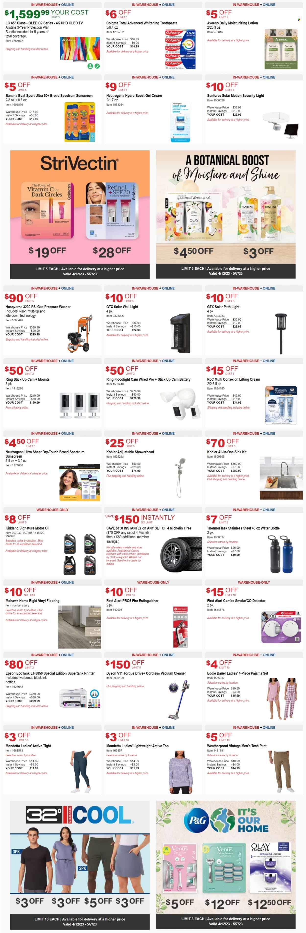 Costco Weekly Ad Flyer Specials April 12 to May 7, 2023