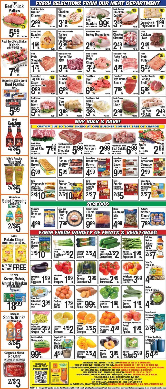 Western Beef (FL, NY) Weekly Ad Flyer Specials April 6 to April 12, 2023