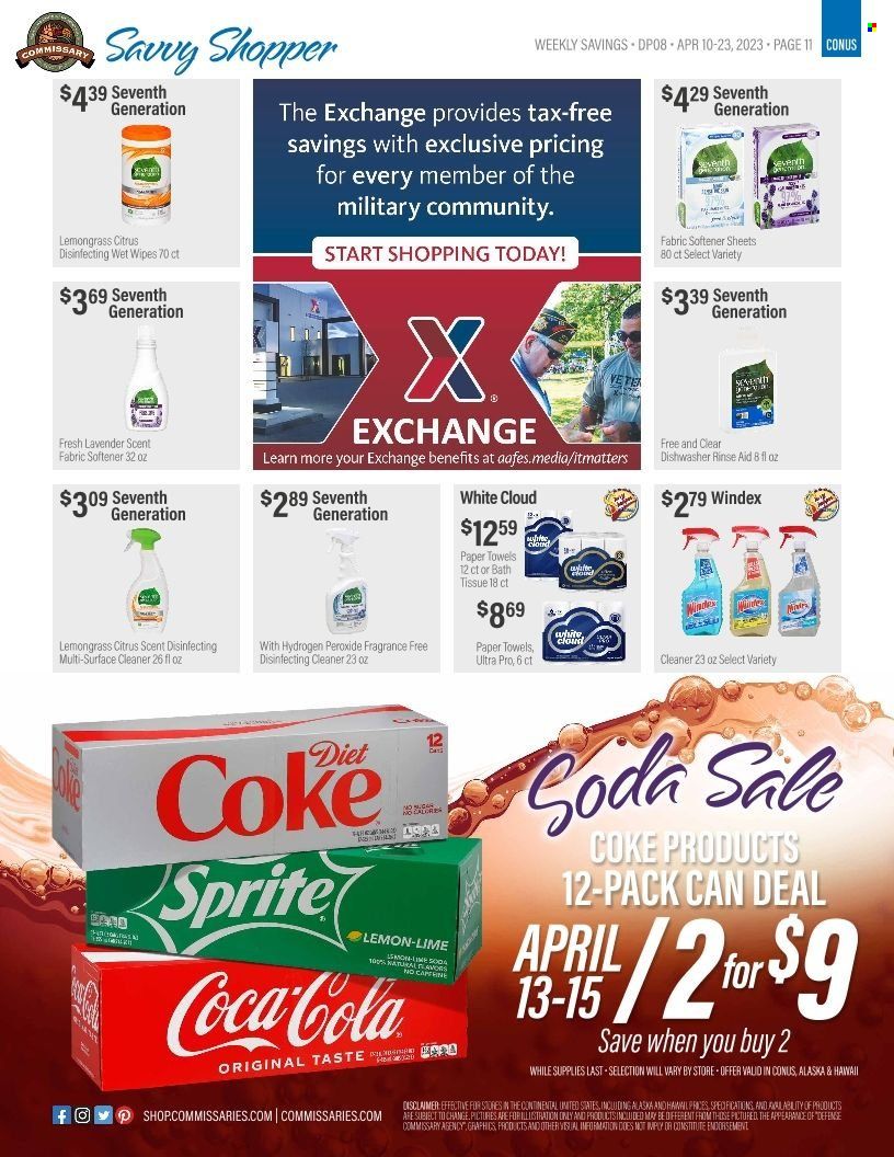 Commissary Weekly Ad Flyer Specials April 10 to April 23, 2023