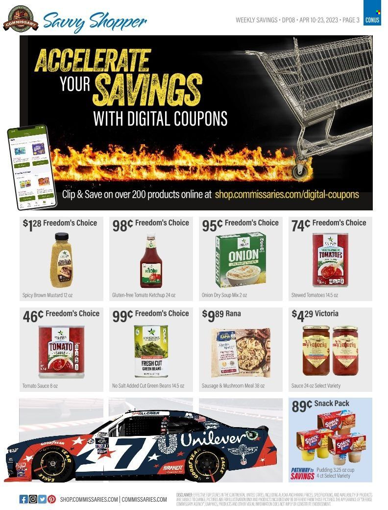 Commissary Weekly Ad Flyer Specials April 10 to April 23, 2023