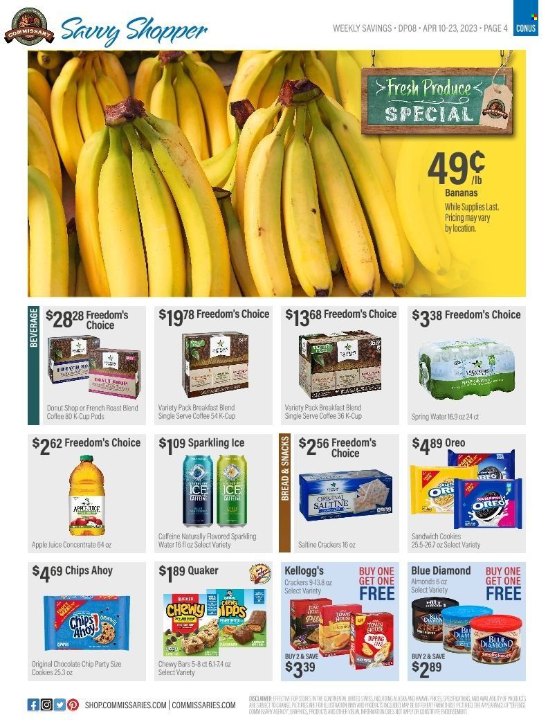 Commissary Weekly Ad Flyer Specials April 10 to April 23, 2023